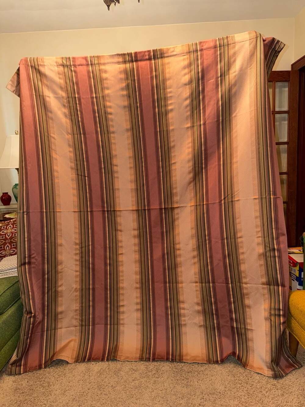 CROSCILL CARRINGTON FRINGED CINNAMON (4P) TOWELS & SHOWER CURTAIN ...,